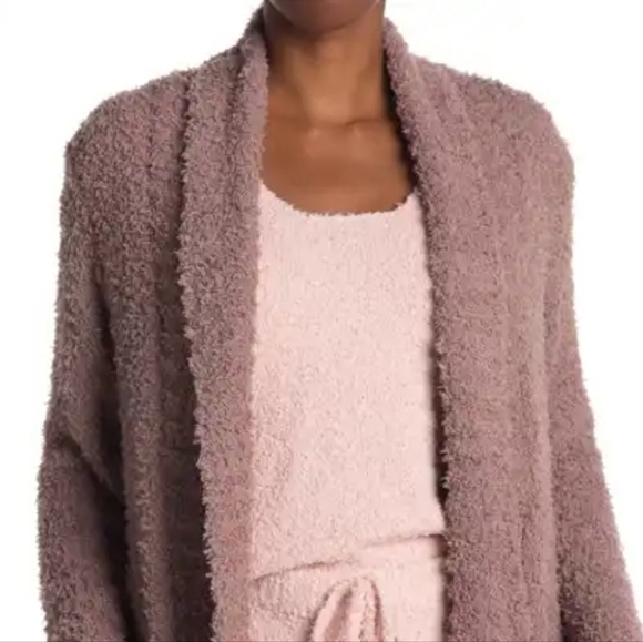 Altar’d State Pink Knitted Sweater Cardigan With Front Pockets Size S - Picture 3 of 13